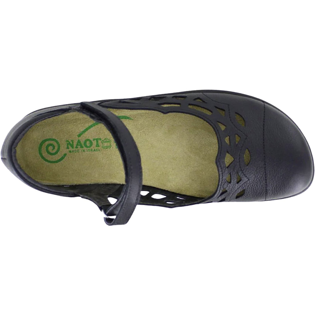 Naot Agathis Women's Mary Janes Soft Black Leather