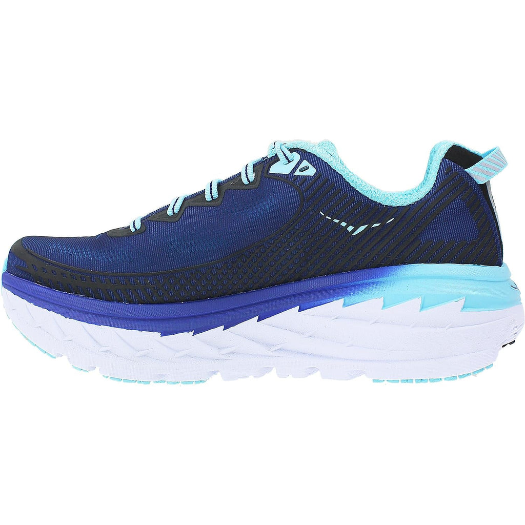 Hoka Bondi 5 (Neutral Support) Women's Neutral Support Shoes Medieval Blue/Blue Radiance Mesh