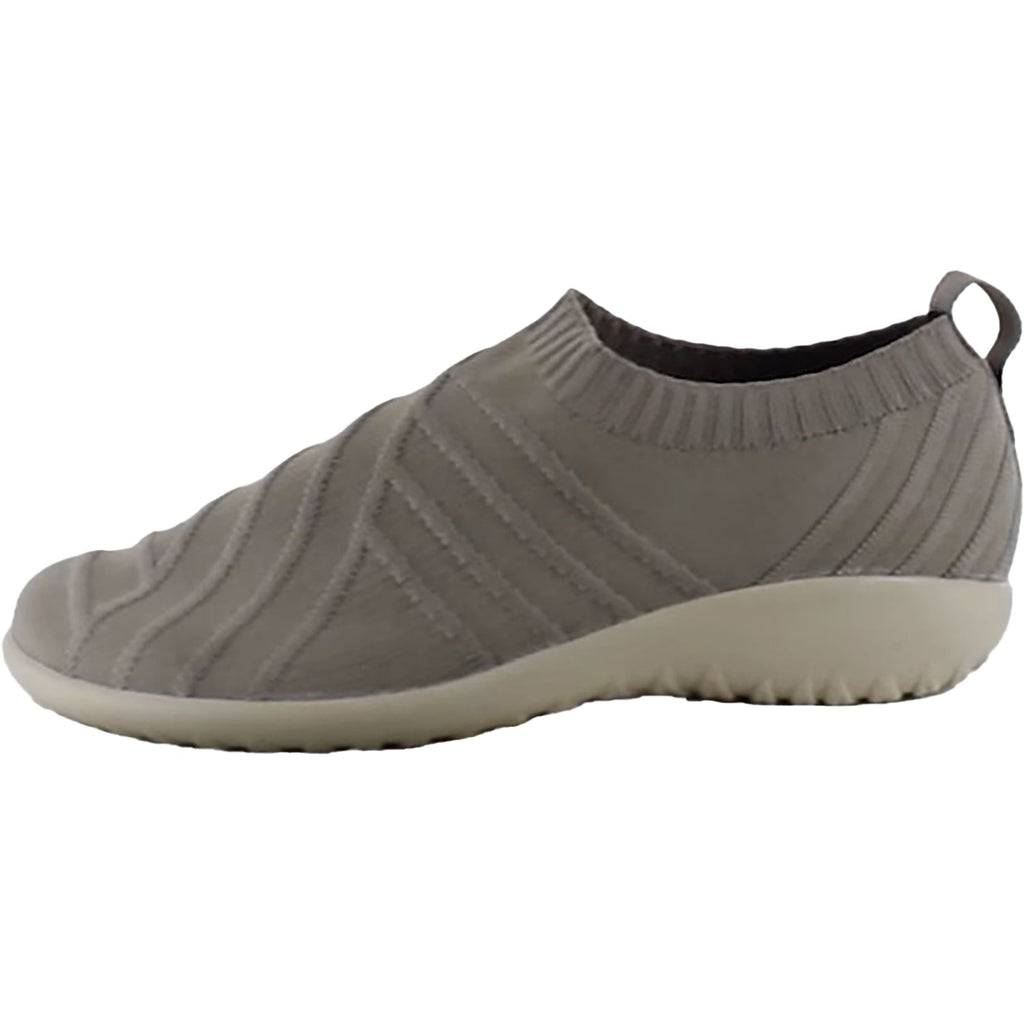 Naot Okahu Women's Slip On Shoes Women's Naot Okahu Taupe Knit Fabric