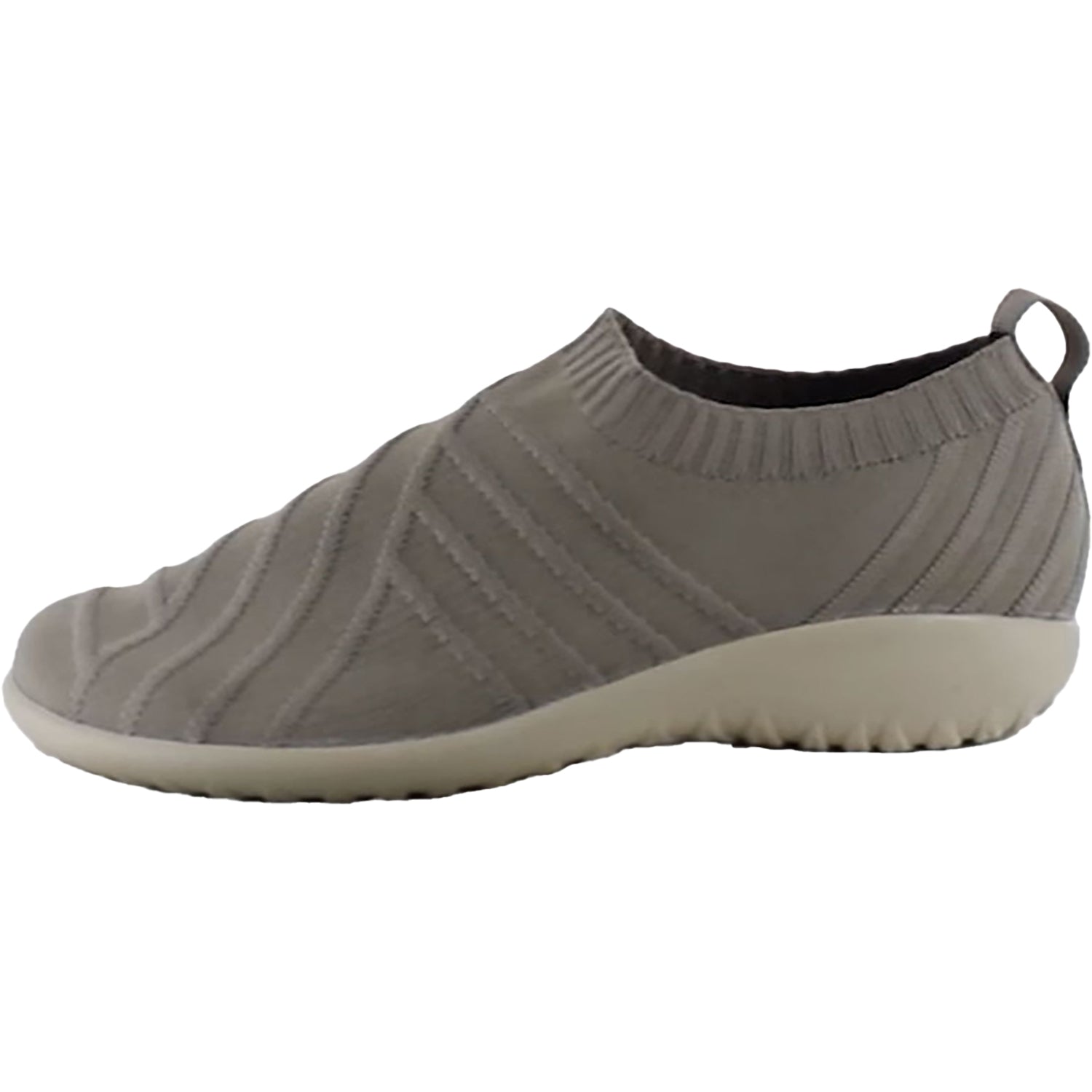 Naot Okahu Women's Slip On Shoes Women's Naot Okahu Taupe Knit Fabric