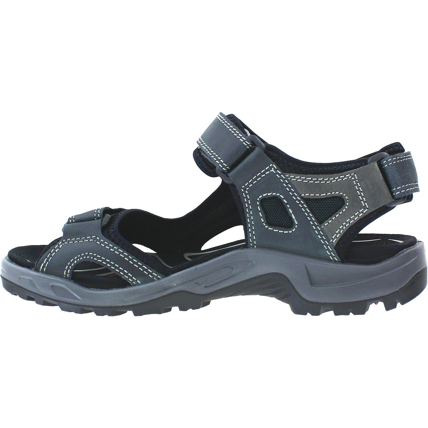 Ecco Offroad Yucatan Men's Outdoor Sandals Marine Nubuck