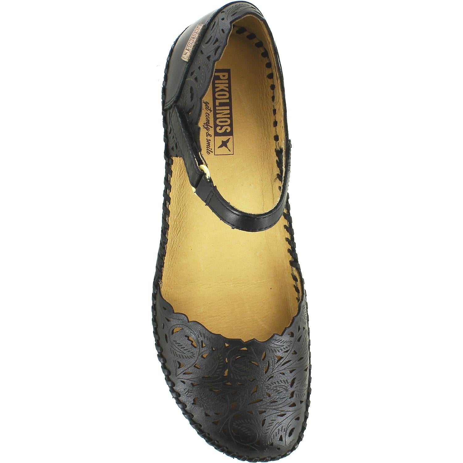 Pikolinos P Vallarta 655-0906 Women's  Black Leather