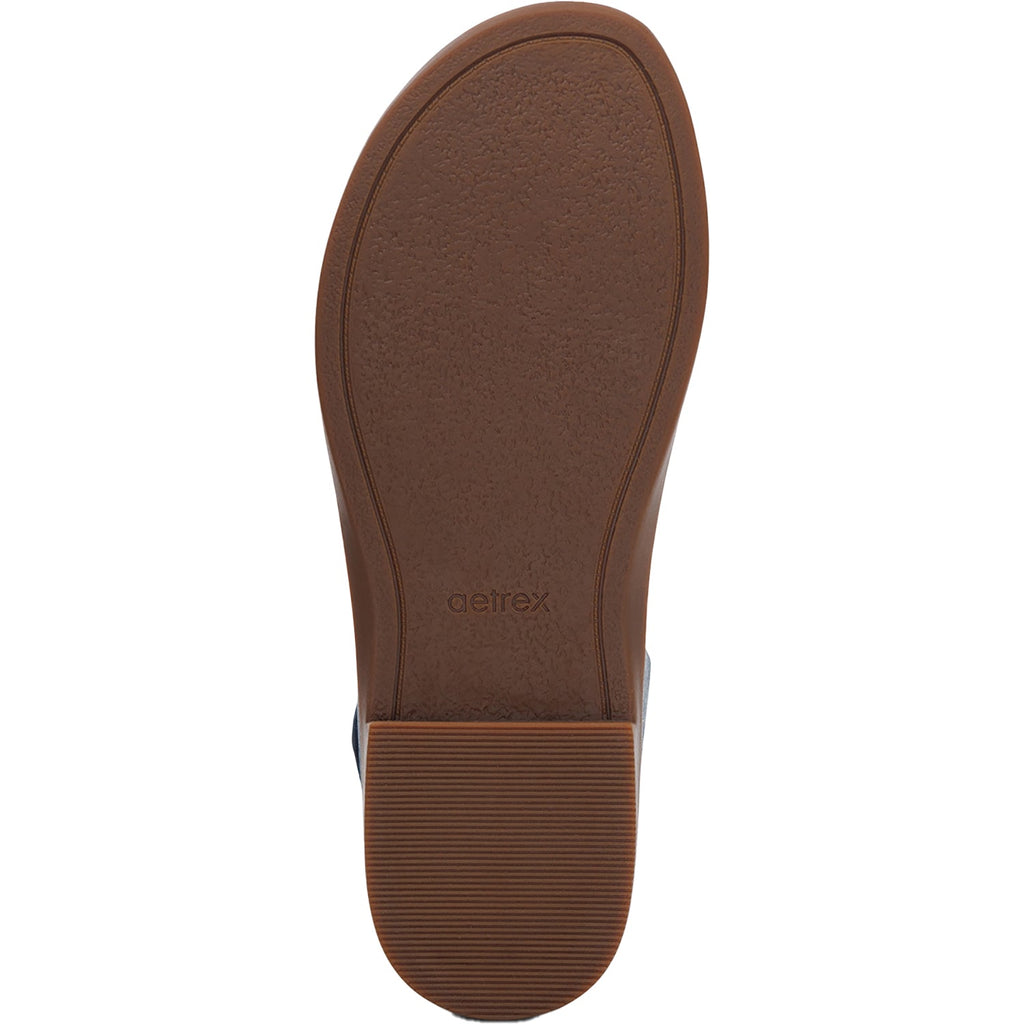 Aetrex Claire Women's Sandals Navy