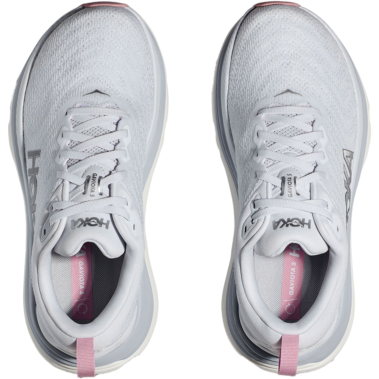 Hoka Gaviota 5 (Stability Support) Women's Running Shoes Sea Ice/Pink Twilight Mesh