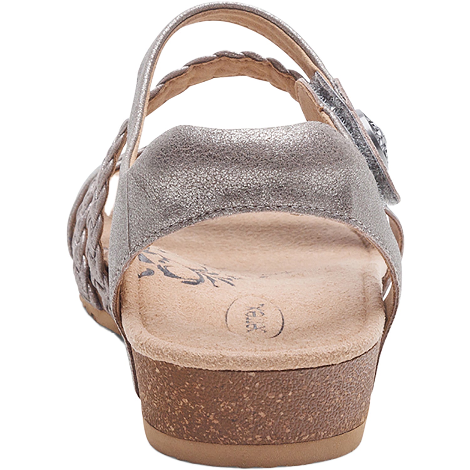 Aetrex Jillian Women's Sandals Brushed Silver