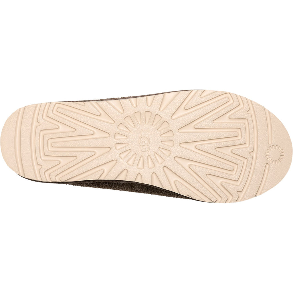 UGG Tasman Shaggy - Men's Slippers Open Back Smoke Plume