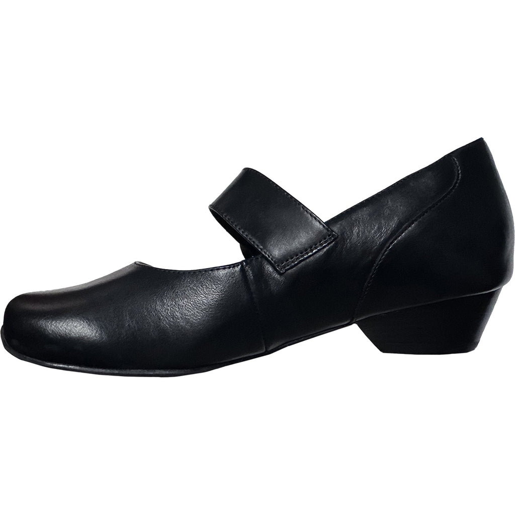 Ziera Candy Women's Dressy Mary Janes Black Leather