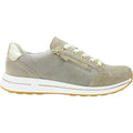 Ara Oleanna Women's Walking Sneakers Sand/Platinum Suede