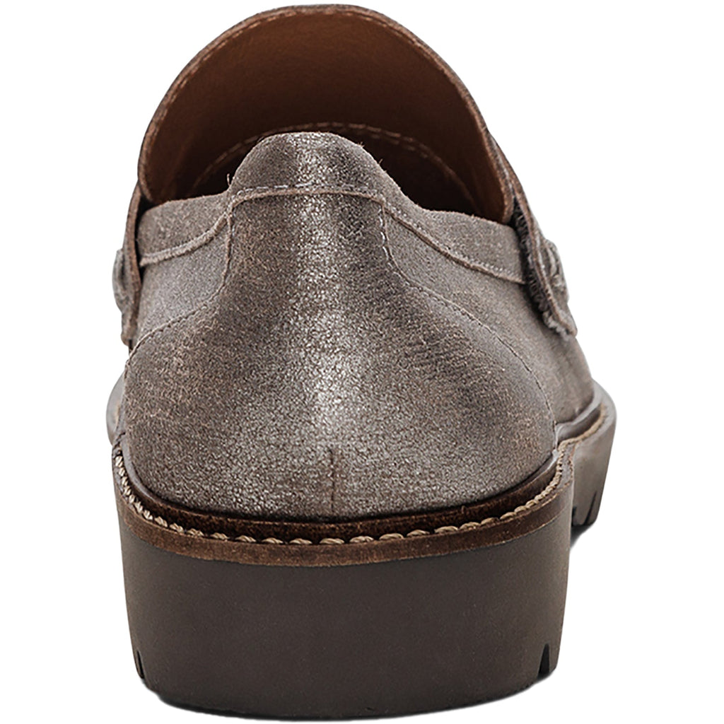 Aetrex Collette Women's Slip Ons Brushed Silver