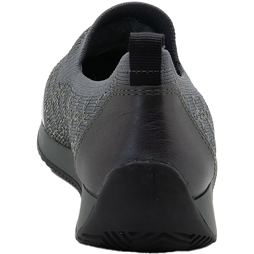 Ara Layton II Women's Slip Ons Graphite Wovenstretch