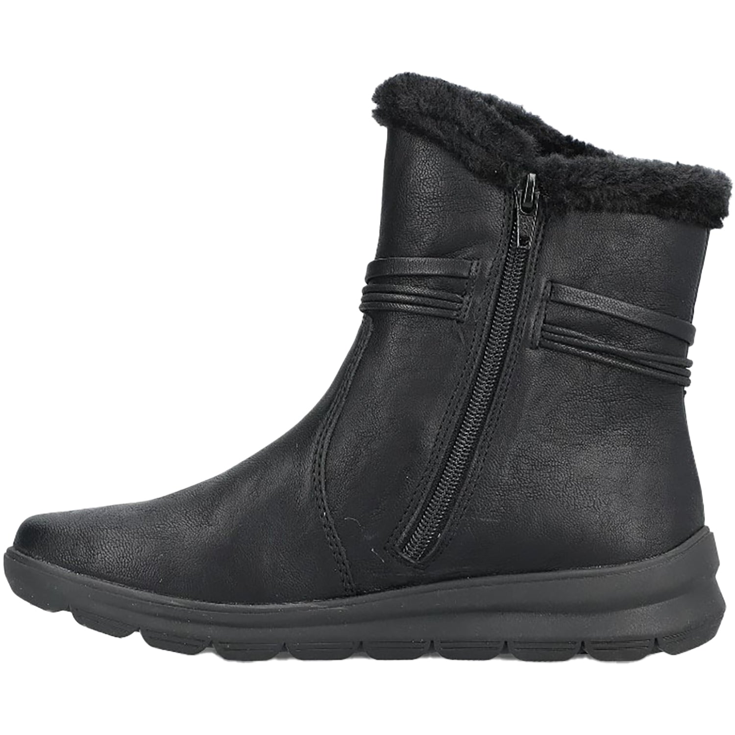 Rieker Z0070-00 Women's Boots Schwarz/Nero Synthetic