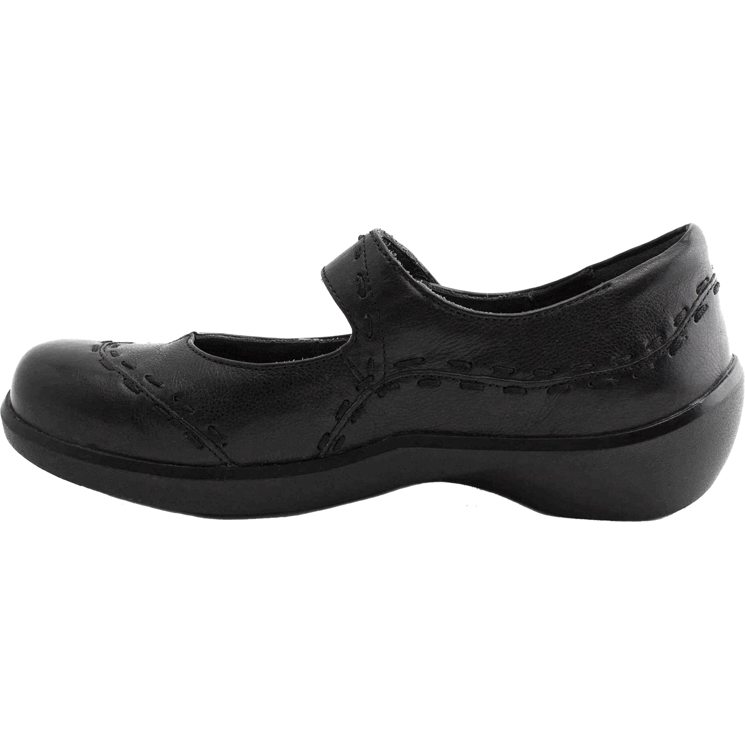 Ziera Gummibear Women's Mary Janes Black Leather