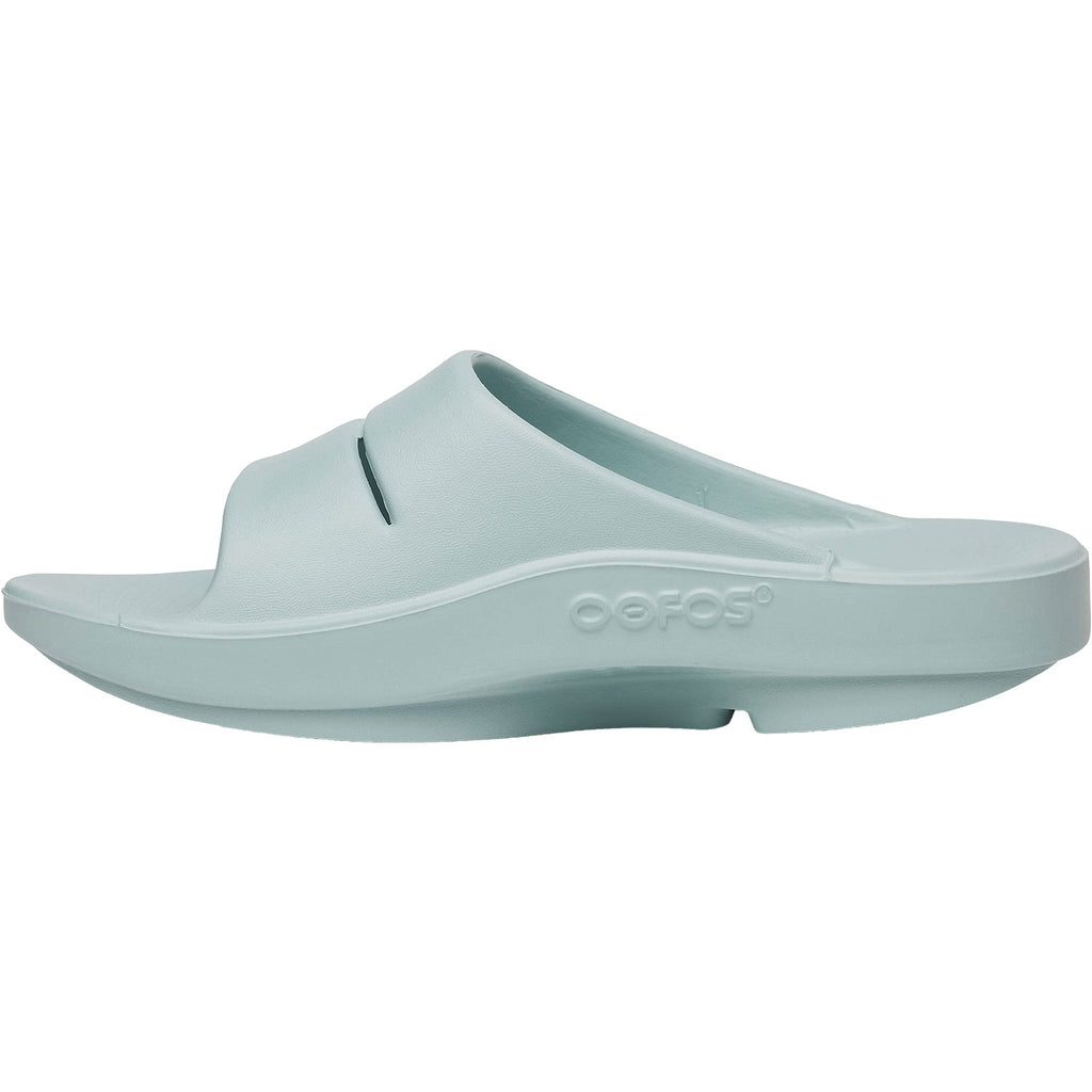 OOFOS OOahh Unisex Slide Sandals Mist Synthetic