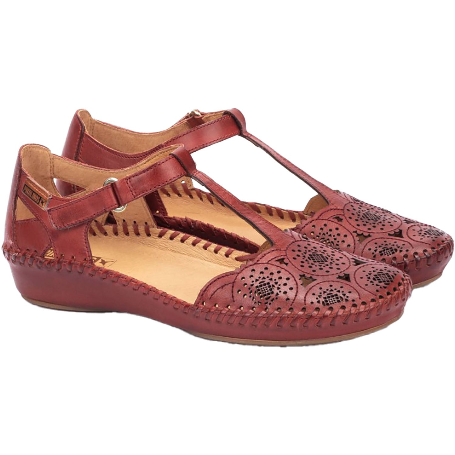 Pikolinos P Vallarta 655-0734 Women's Shoes Sandia Leather