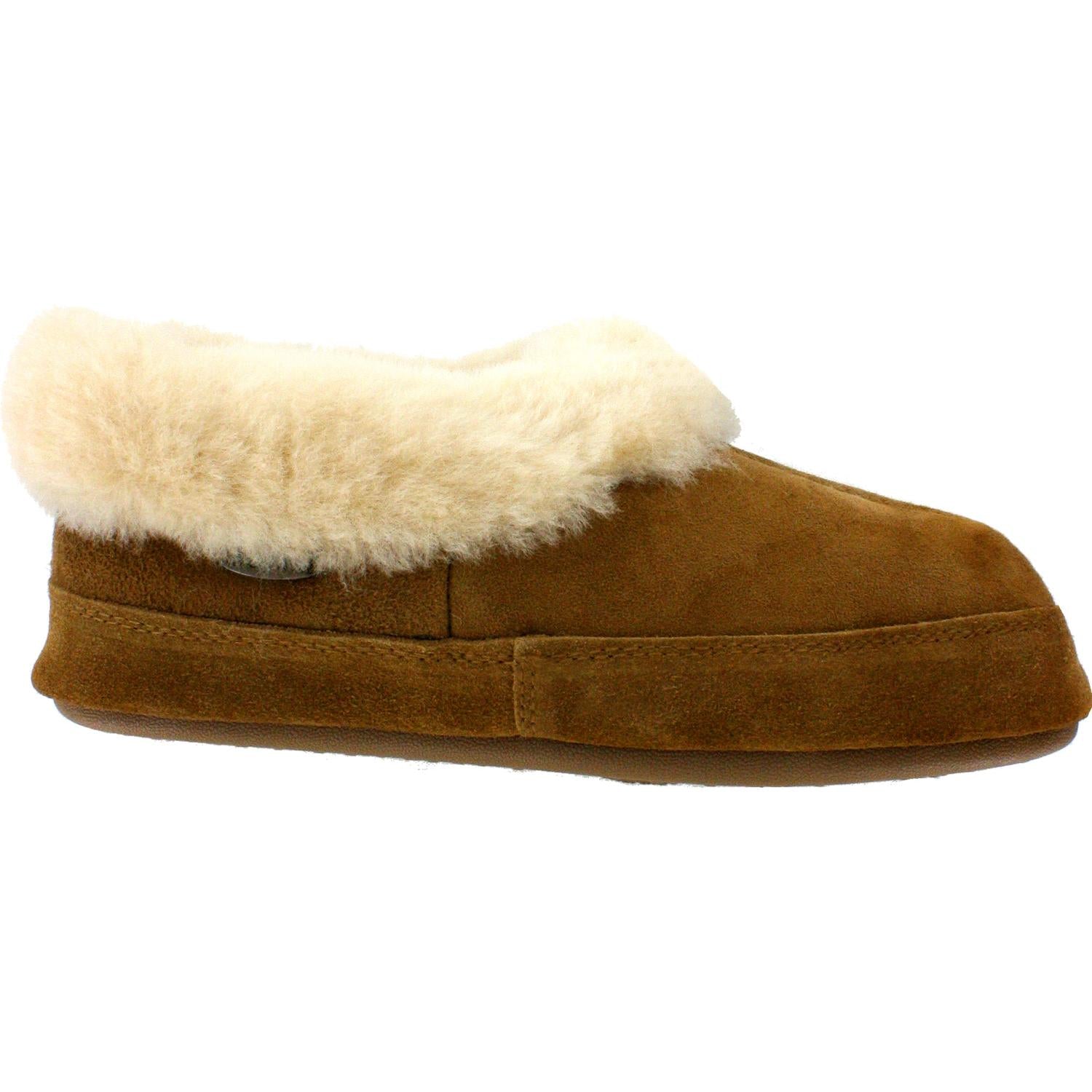 Acorn Oh Ewe Sheepskin Women's Slippers Walnut