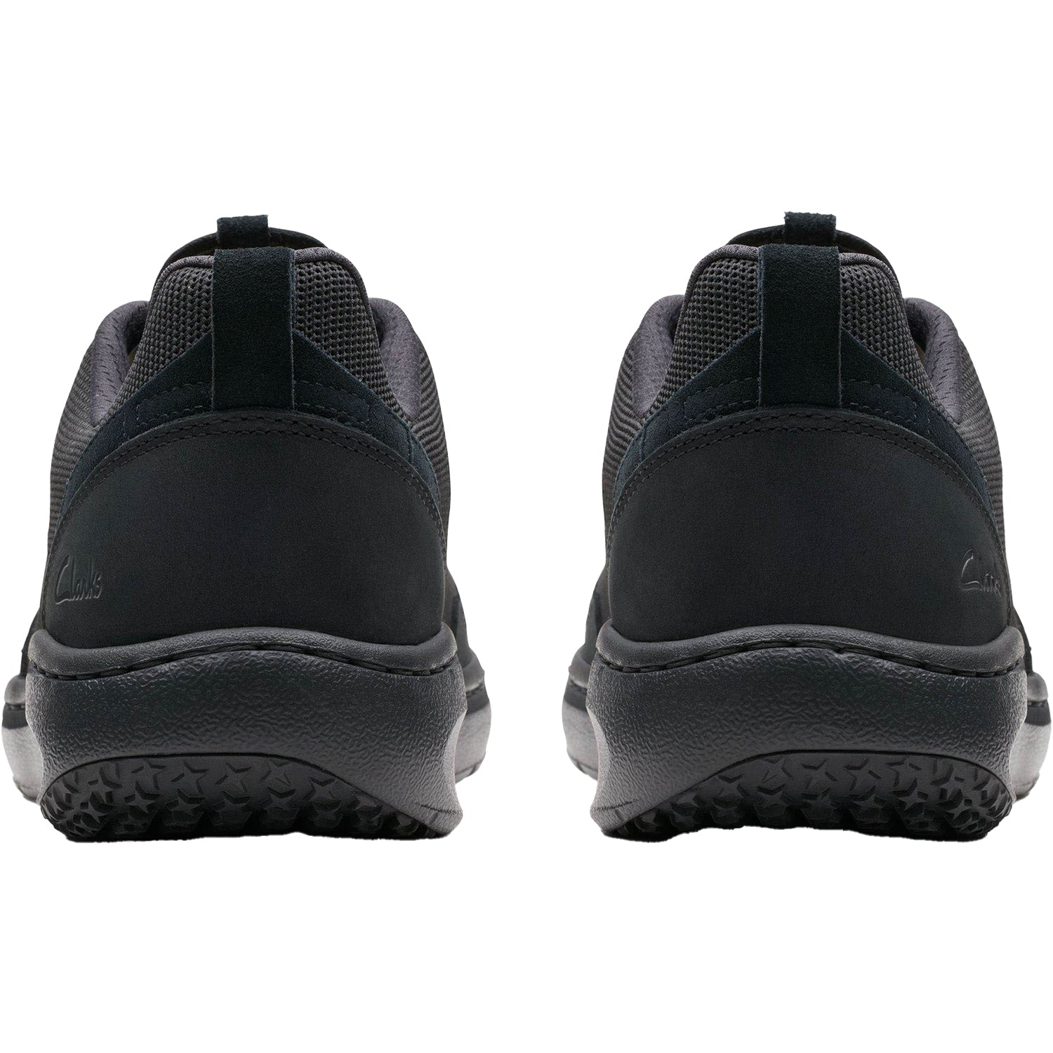 Clarks Pro Knit SR Men's SR Shoes Black Mesh