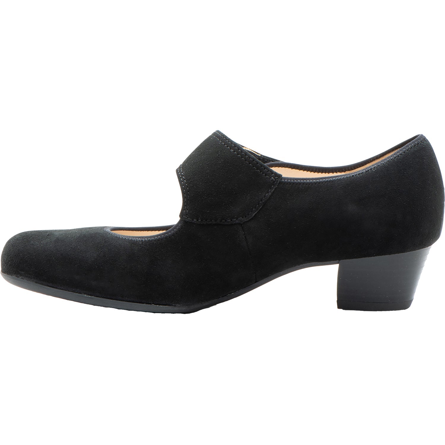 Ara Calico II Women's Mary Jane Dress Black Kid Suede