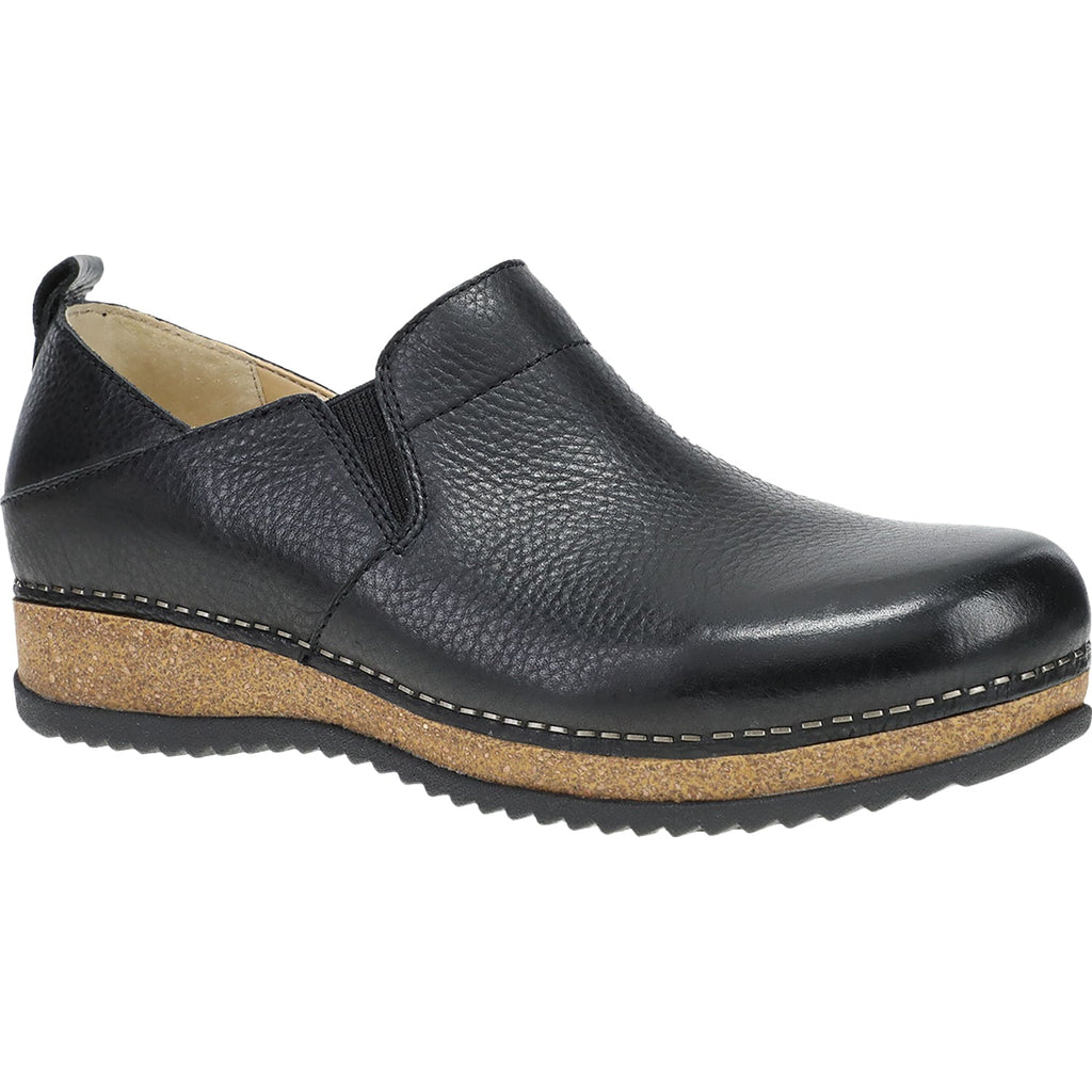 Dansko Meara Women's Slip Ons Black Leather