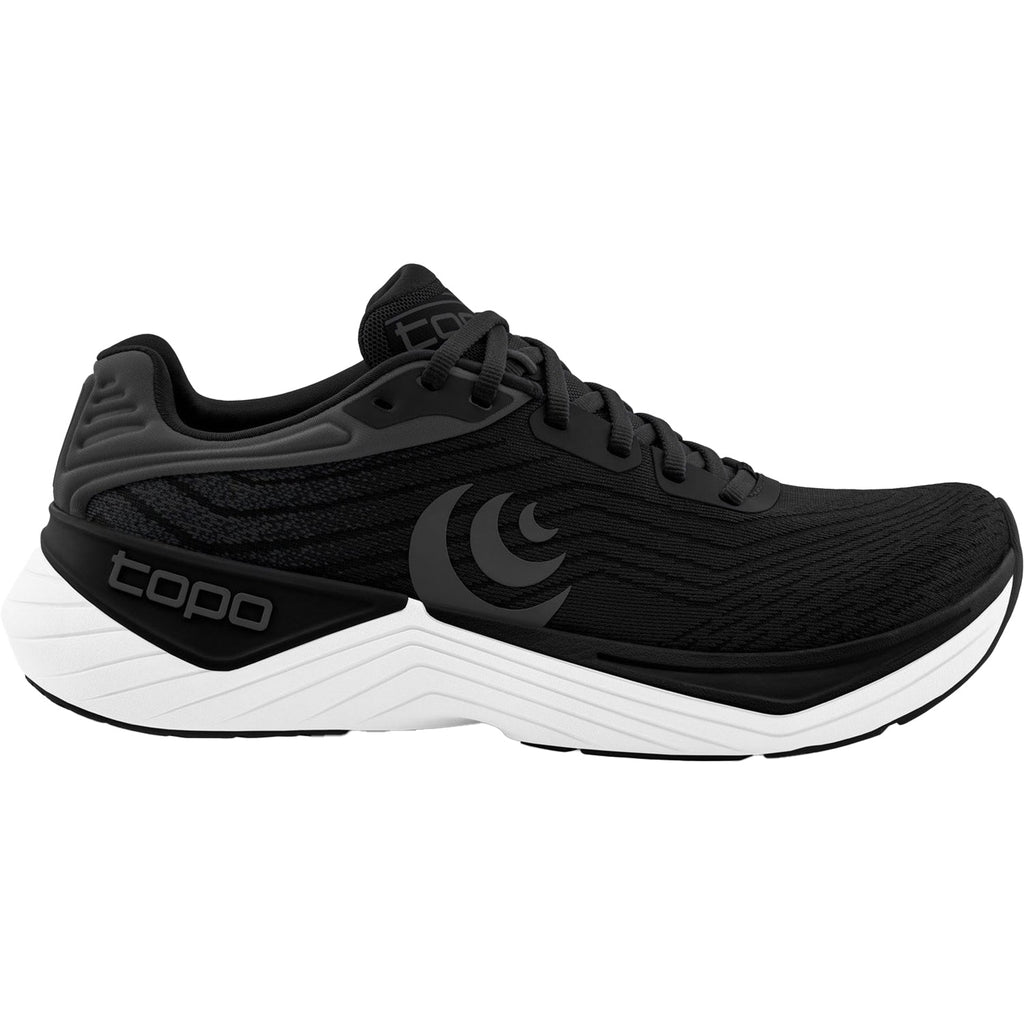 Topo Ultrafly 5 (Stability Support) Women's Athletic Shoes Black/White Mesh