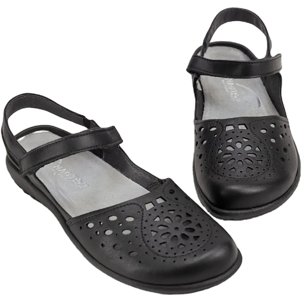 Naot Arataki Women's Mary Janes Black Raven Leather