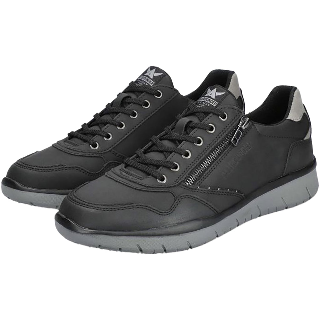 Allrounder by Mephisto Majestro 2 Men's Sneakers Tap Black Synthetic