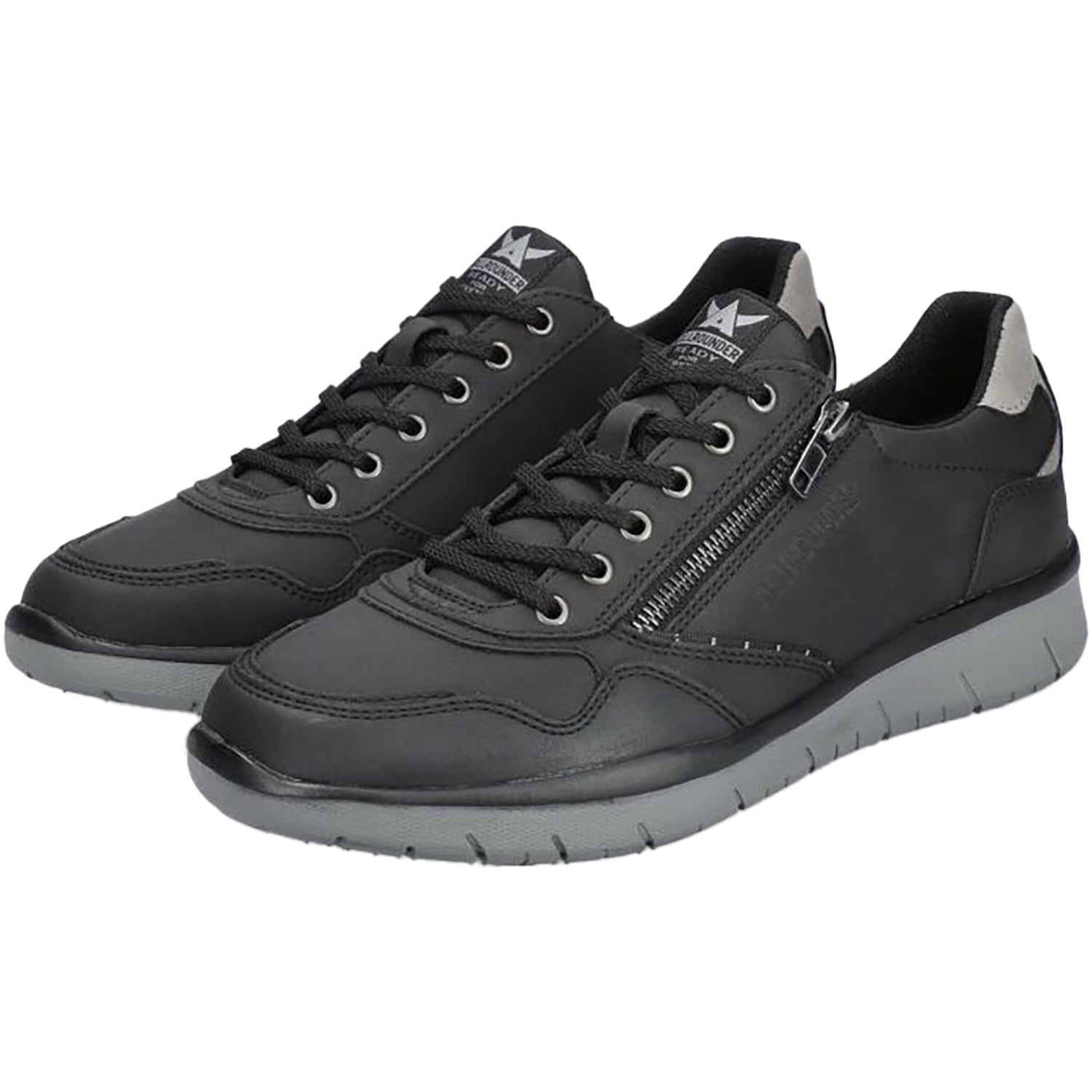 Allrounder by Mephisto Majestro 2 Men's Sneakers Tap Black Synthetic