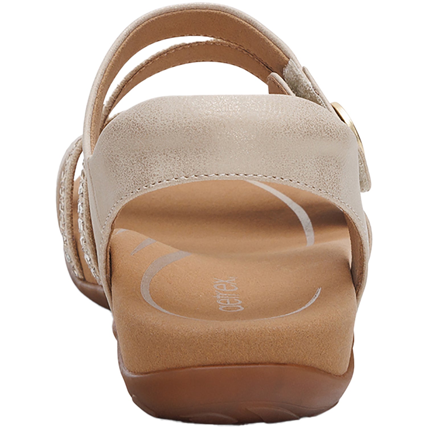 Aetrex Jess Jeweled Women's Sandals Champagne Sparkle