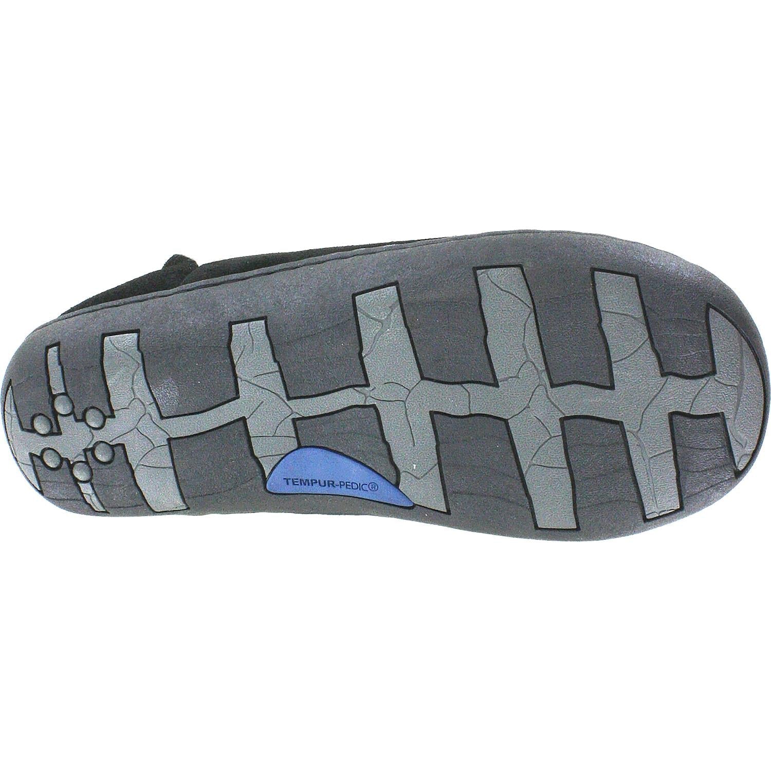 Tempur-Pedic Vallery Women's Tempur-Pedic Slippers Black Suede