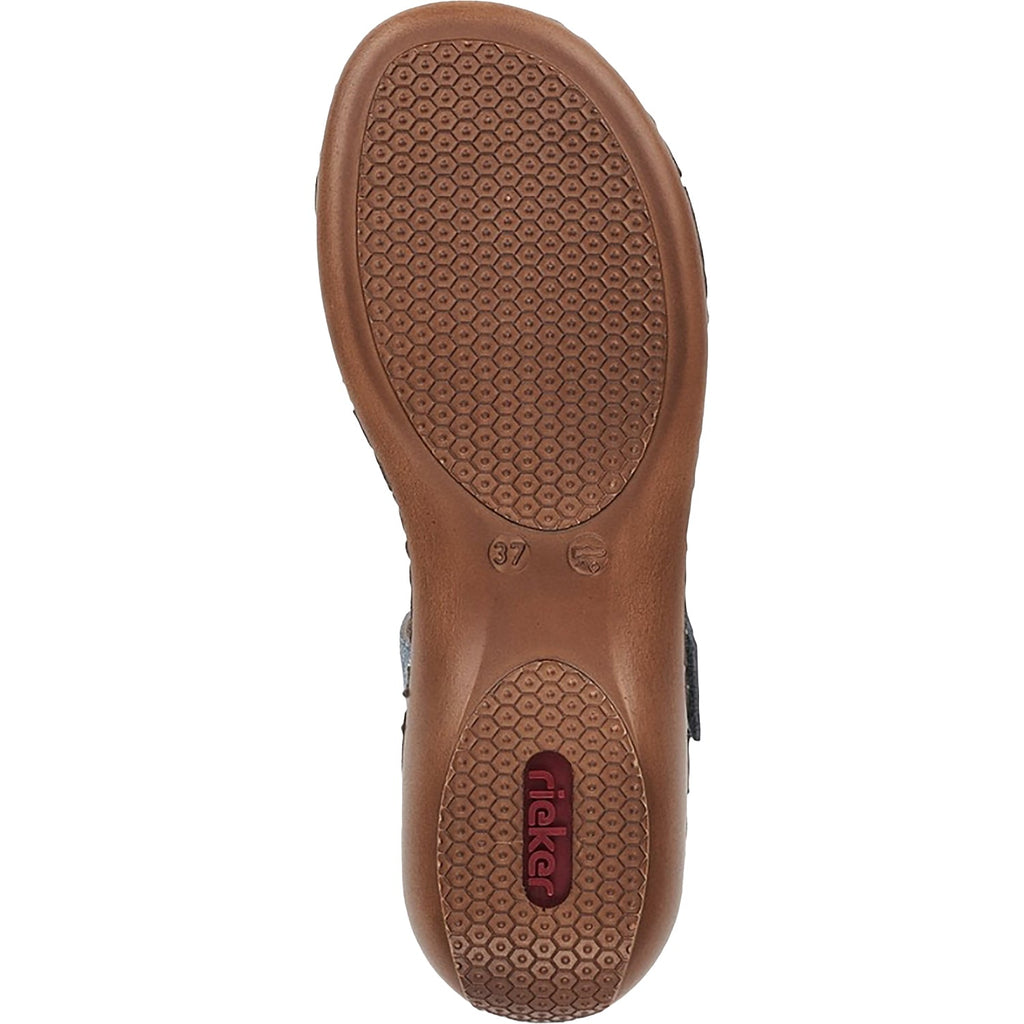 Rieker 659C7-90 Regina C7 Women's Sandals Adria-Multi Leather