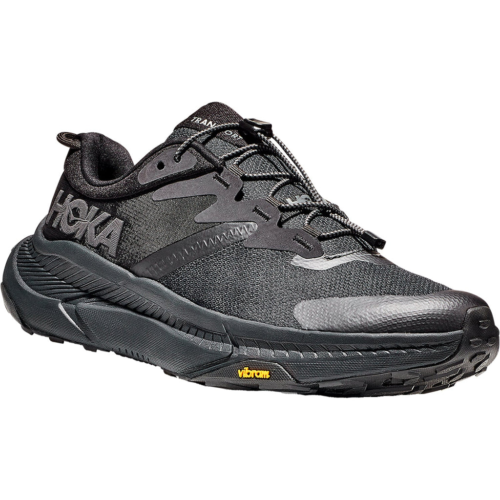 Hoka Transport Men's Everyday Shoes Black/Black Mesh