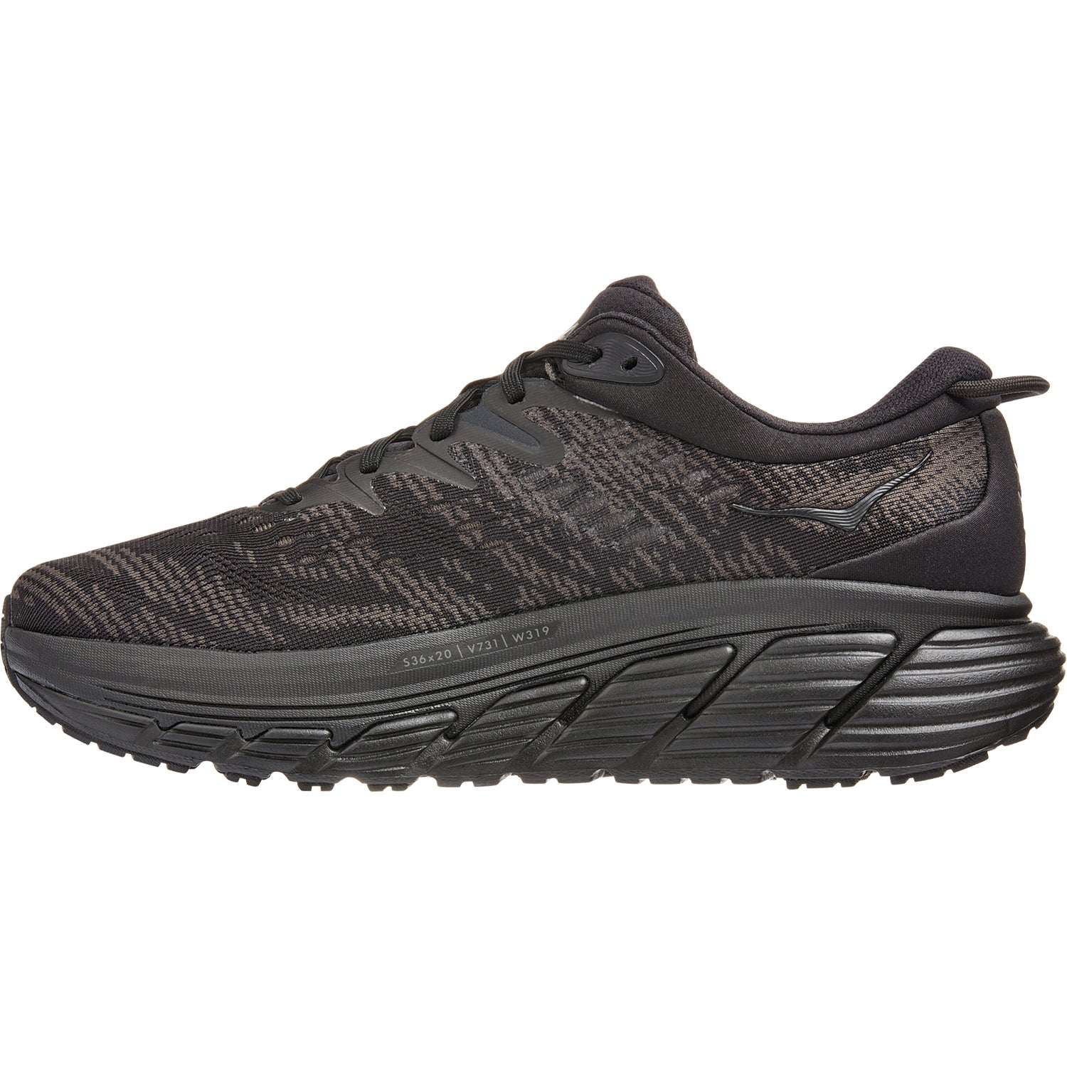Hoka Gaviota 4 Men's Road Running Shoes Black Mesh
