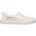Taos Rubber Soul Women's Sneakers Geo Print White Canvas