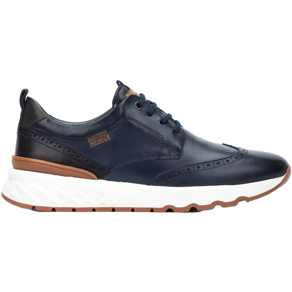 Pikolinos Aranda M8R-4019C1 Men's Shoes Blue Leather