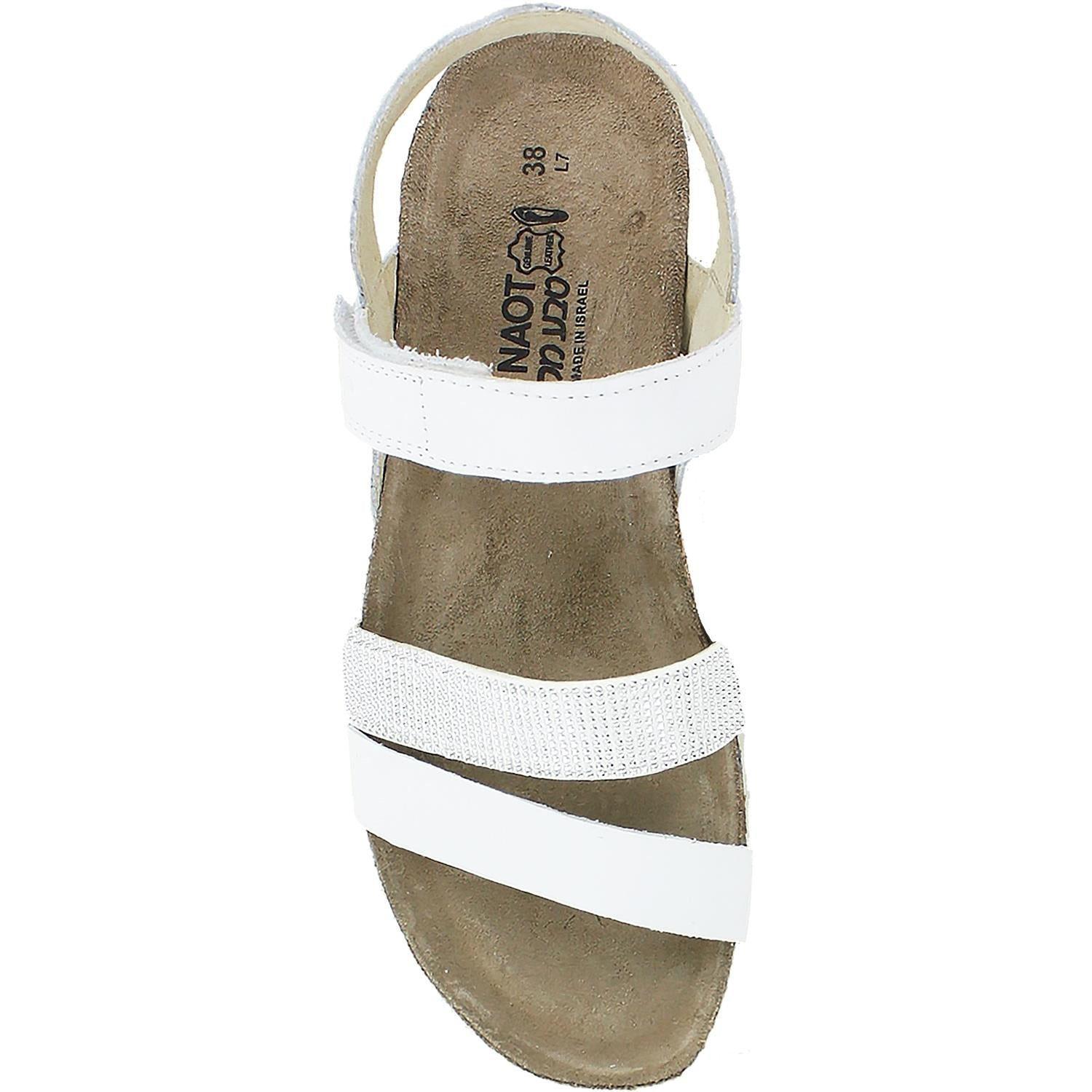 Naot Krista Women's Sandals White Leather