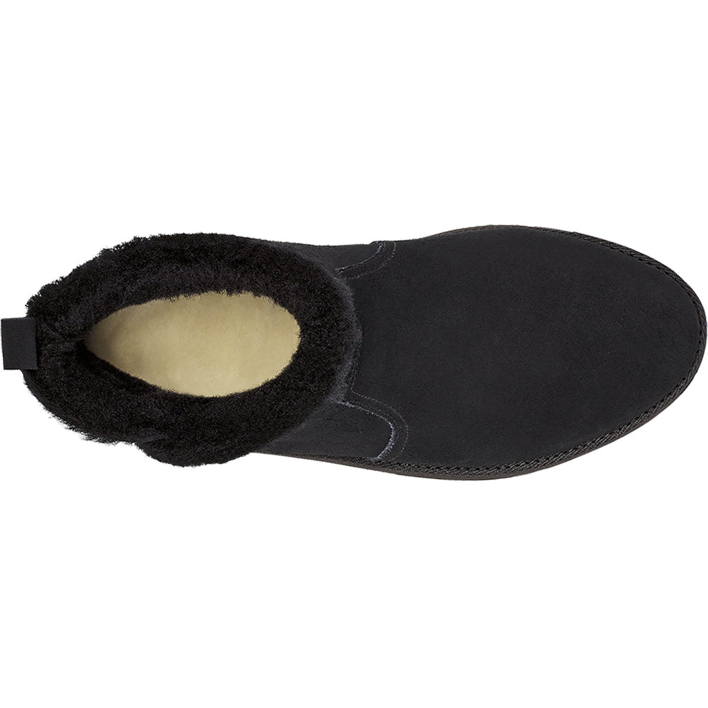 UGG Romely Zip Women's Ankle Boots Black Sheepskin