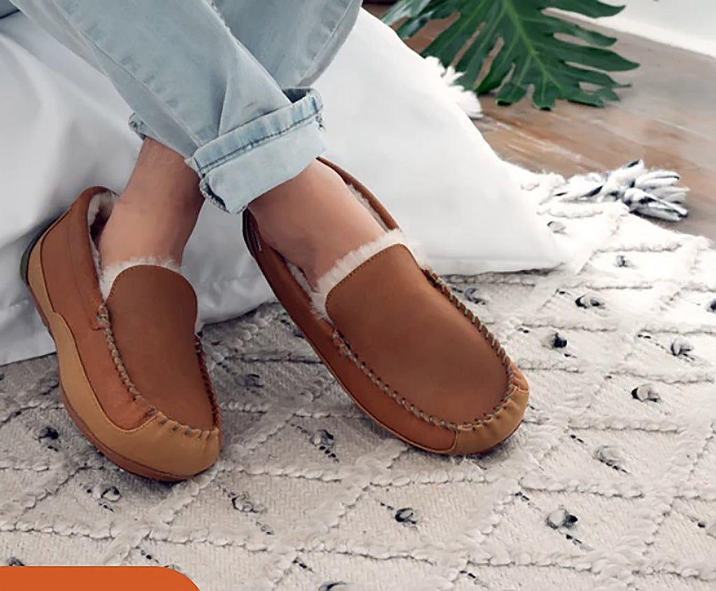 Acorn Hamilton Men's Slippers Buckskin