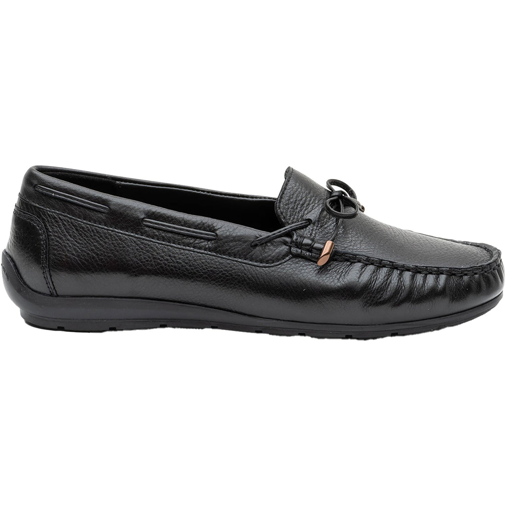 Ara Amarillo Women's Slip On Shoes Black Calf Leather