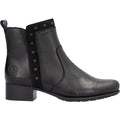 Rieker 78657-00 Women's Boots Black/Black/Black Leather