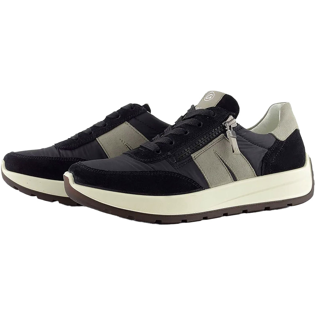 Ara Nerine Women's Shoes Black/Moon Suede