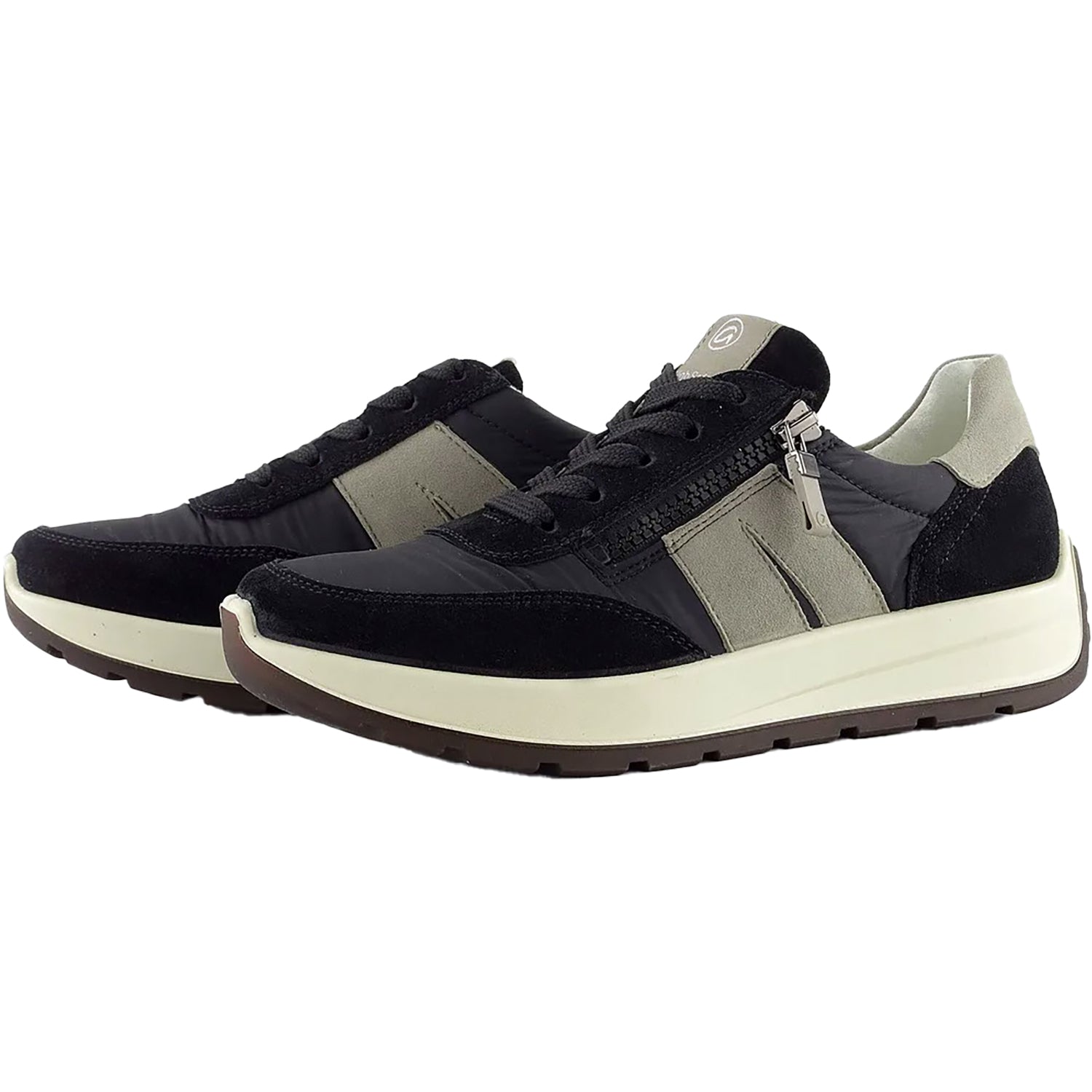 Ara Nerine Women's Shoes Black/Moon Suede