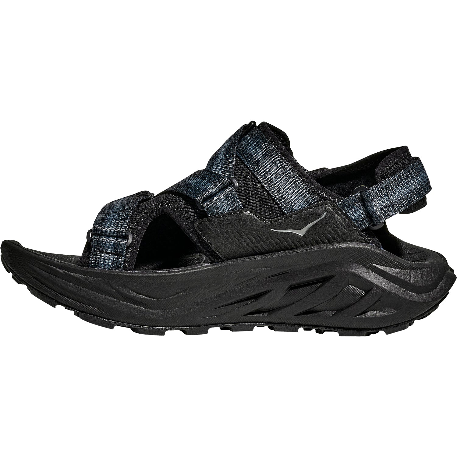 Hoka Infini Hike TC Men's Athletic Shoes Trail/Hiking Black/Black Synthetic