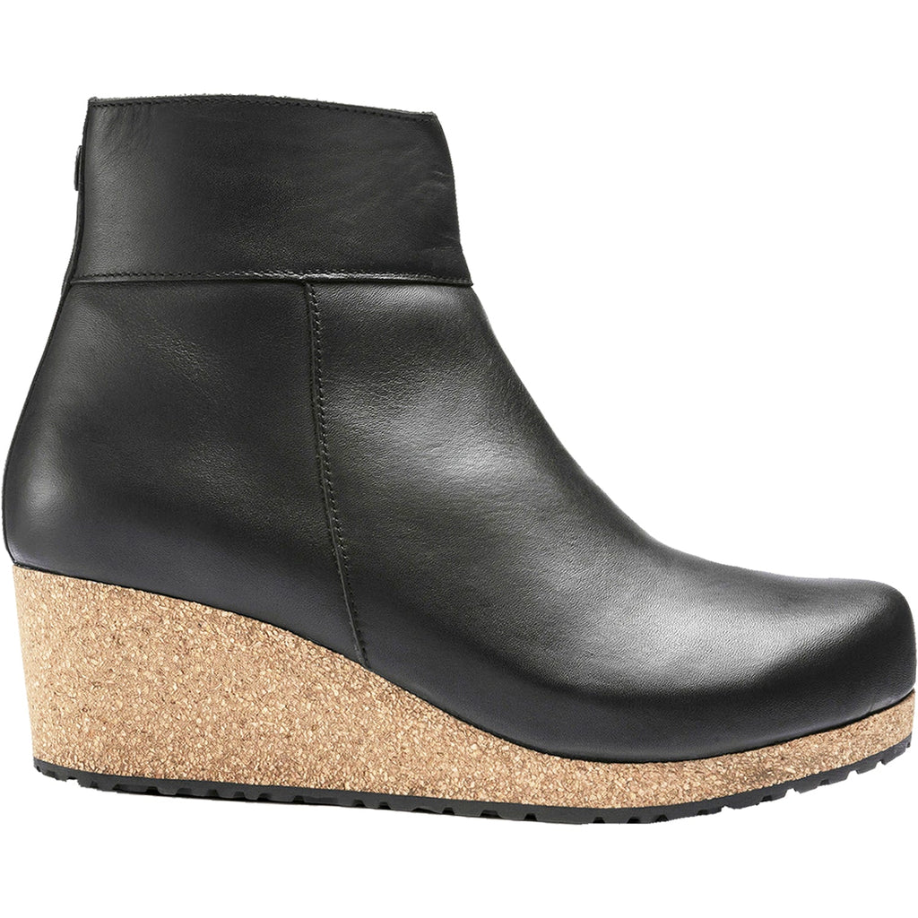 Birkenstock Papillio Ebba Women's Ankle Boots Black Leather