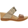 Dansko Shannon Women's Wedge Sandals Gold/Tan Leather
