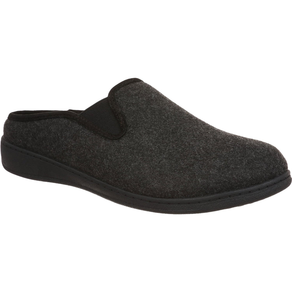 Vionic Unwind Wool Men's Slippers Black
