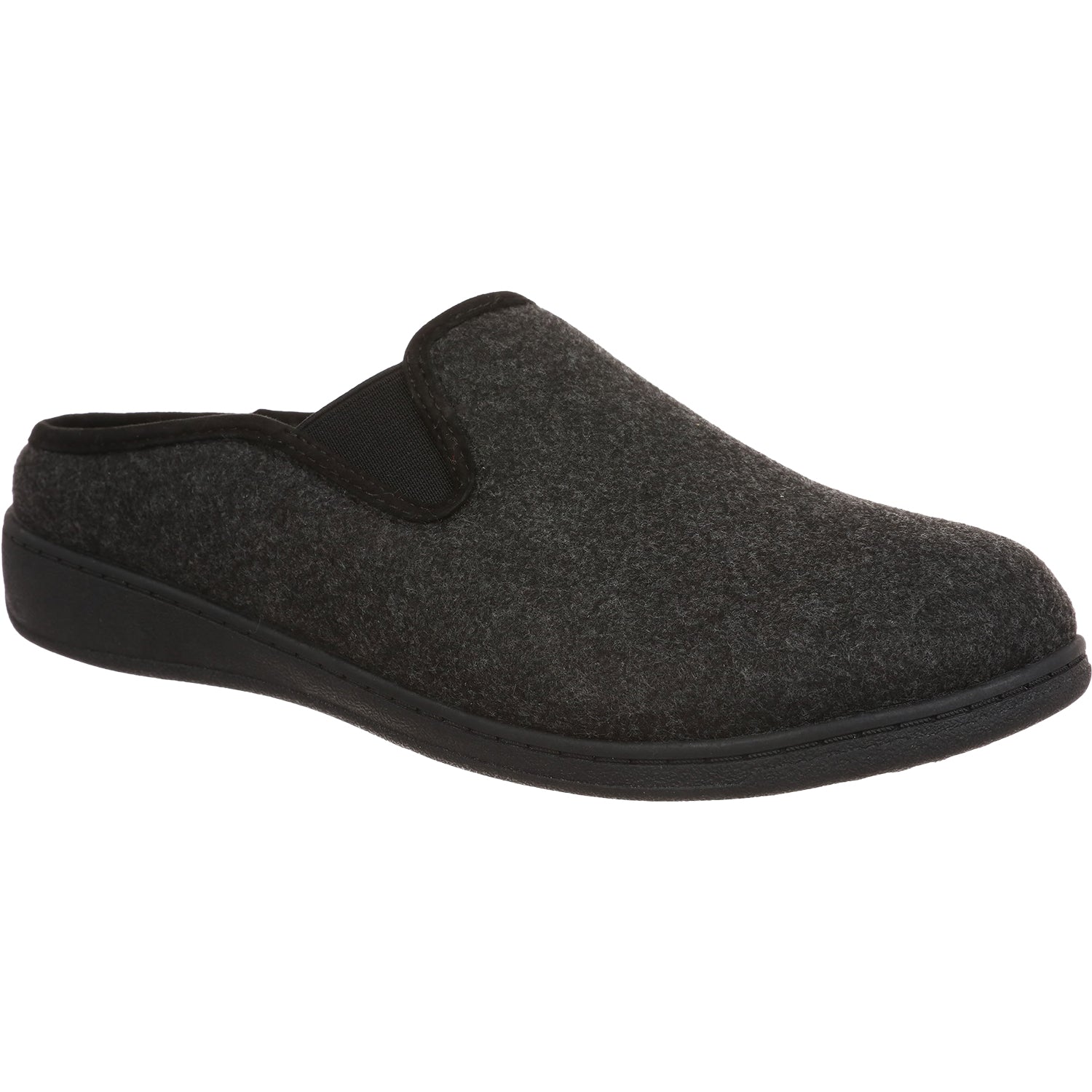 Vionic Unwind Wool Men's Slippers Black