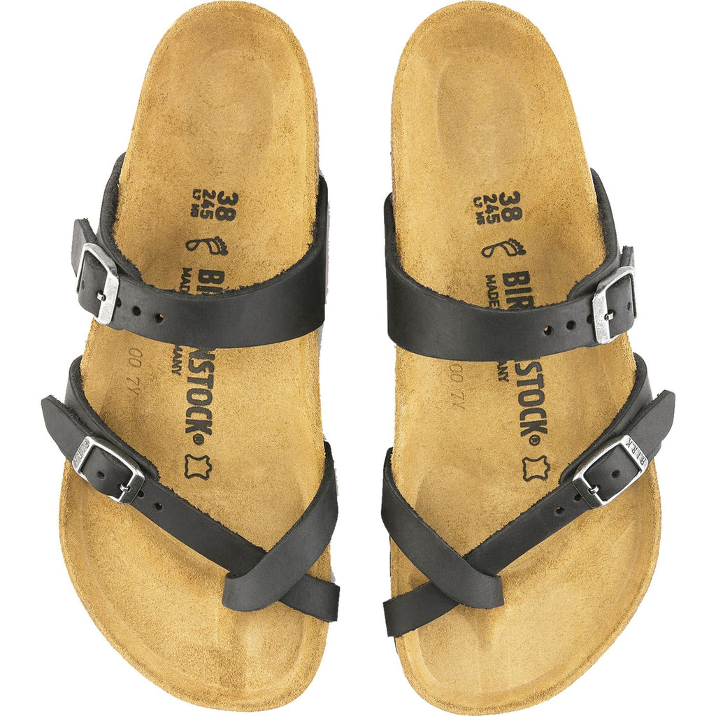 Birkenstock Mayari Women's Sandals Black Oiled Leather