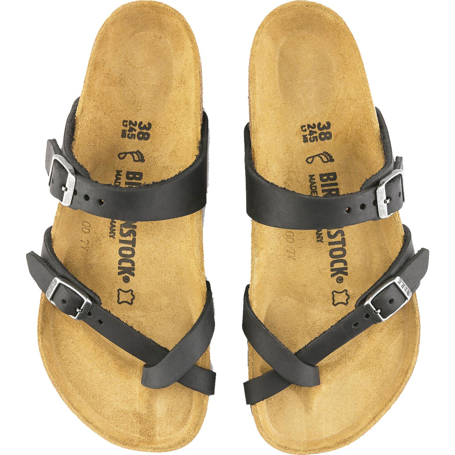 Birkenstock Mayari Women's Sandals Black Oiled Leather