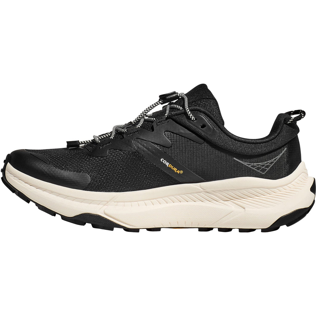 Hoka Transport Women's Shoes Black/Alabaster Mesh