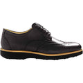 Samuel Hubbard Tipping Point Men's Wingtip Shoes Black Leather