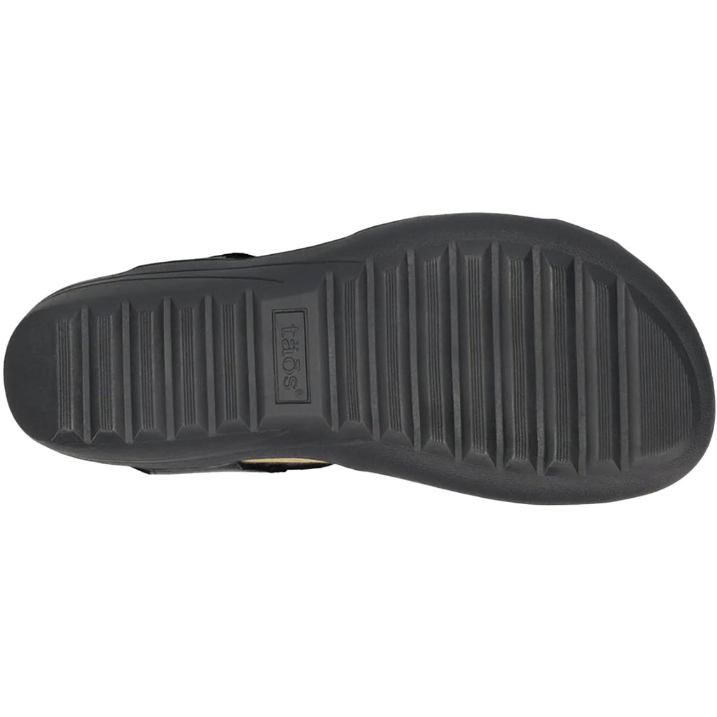 Taos Serene Women's Sandals Black Leather